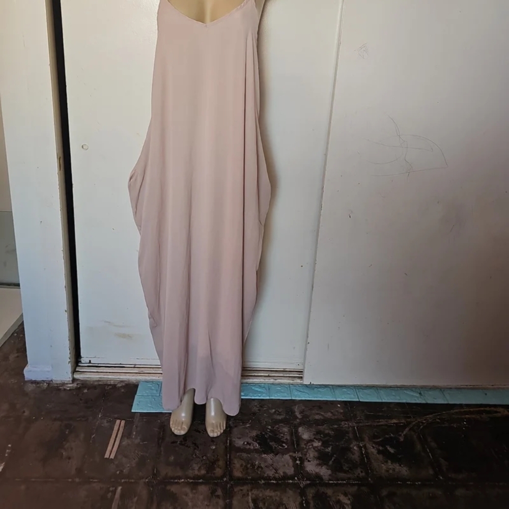 Chic Beige Maxi Dress